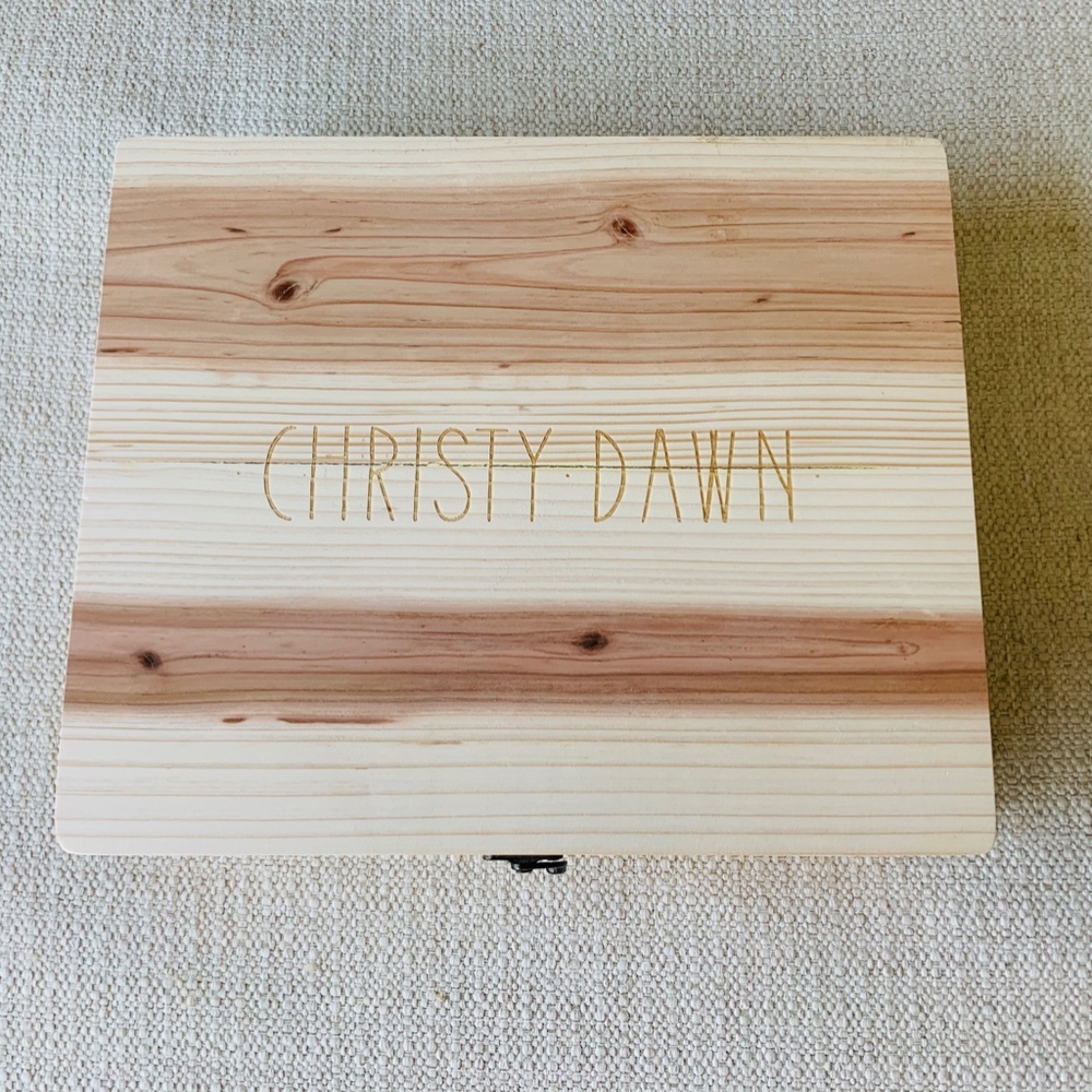 Christy Dawn Cedar Storage Box
